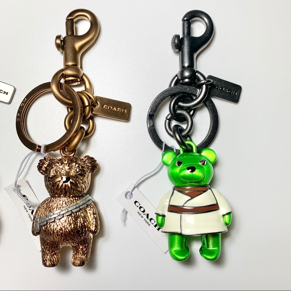 Star Wars X Coach Bears Set of Bag Charms - Picture 6 of 8